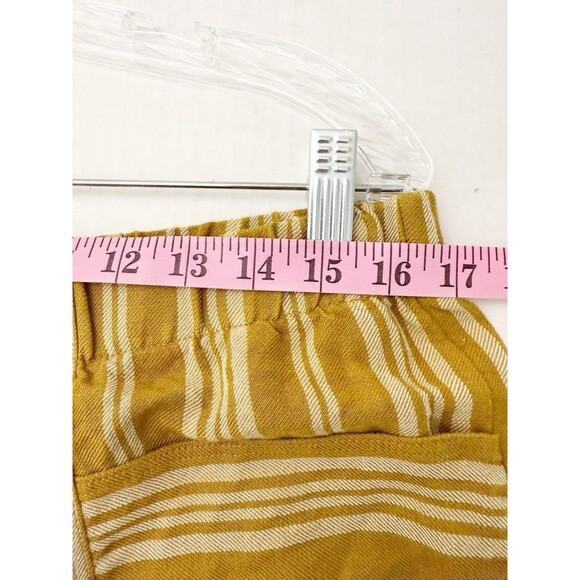 SALE- J Jill Women's Linen Blend Shorts Elastic Waist Relaxed Fit Lagenlook M - Picture 6 of 9